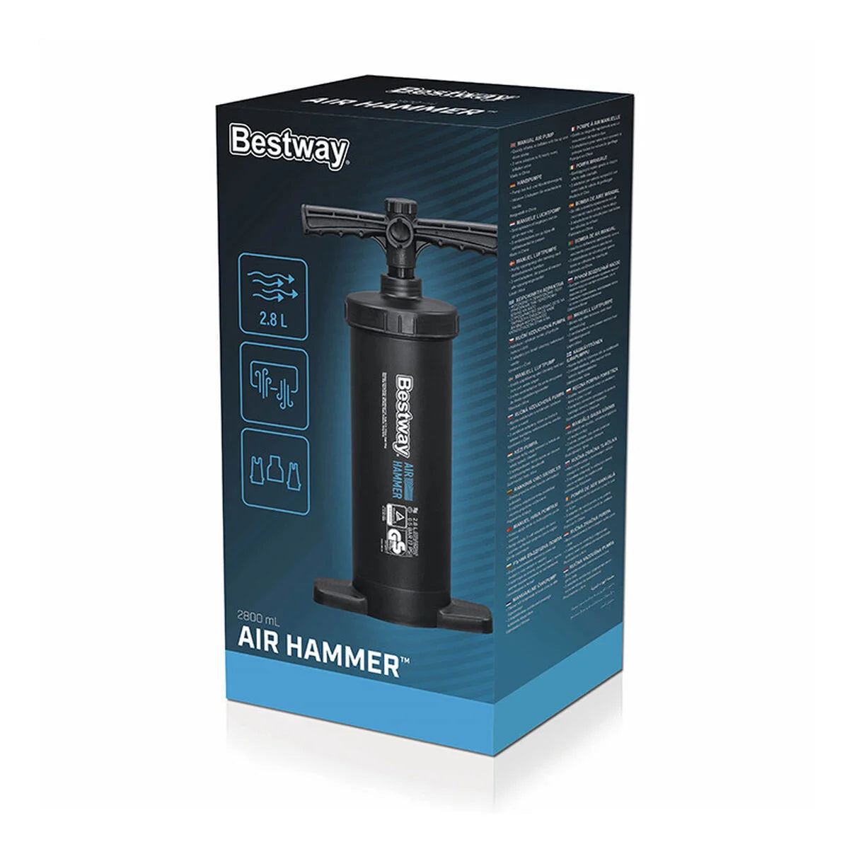 Handluftpumpe Bestway Air Hammer 37 cm – Produktansicht 3