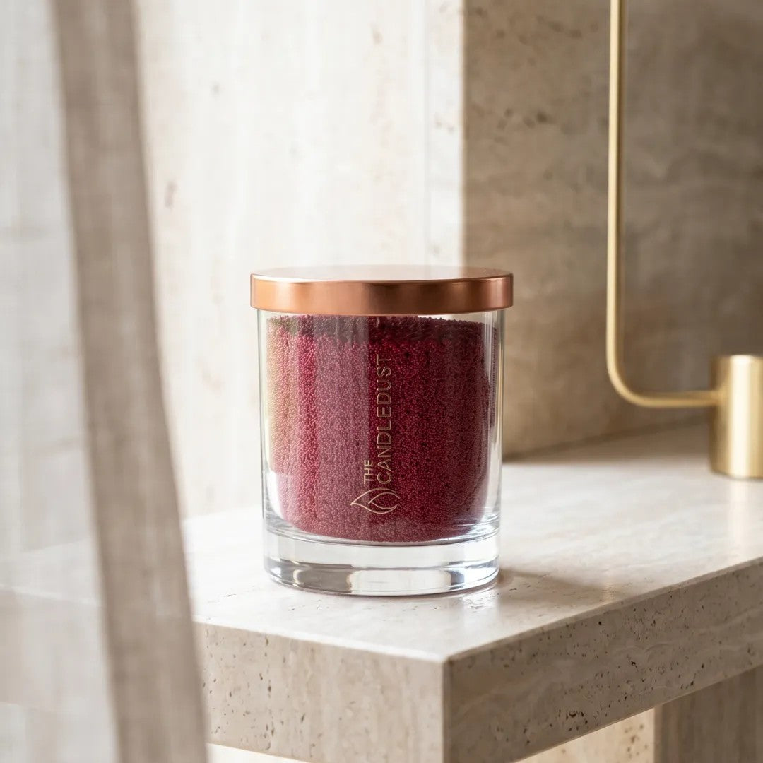 Sangria Rot Duftfreie Kerze im Glas, 160 g – Detailansicht 1