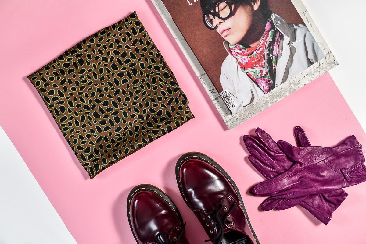 Schal – Curly Little Leopard – Produktansicht 3