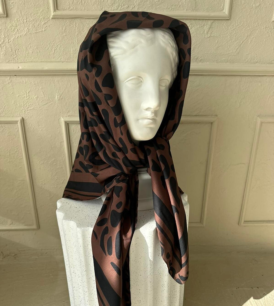 Schal – Classic Leopard – Detailansicht 3