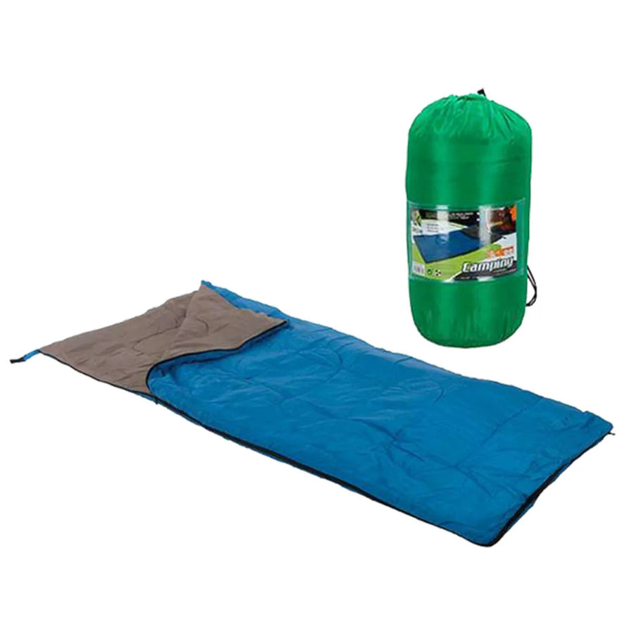 Colorbaby 52683 Schlafsack Blau/Grün, 190 × 75 cm