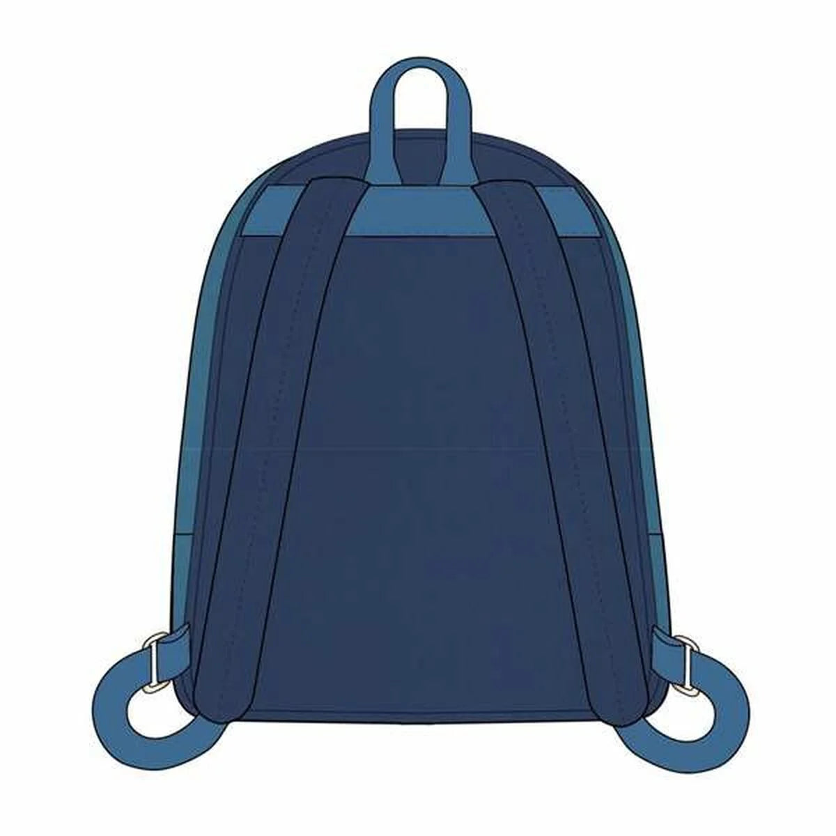 Stitch Kinder-Schulrucksack Dunkelblau – Produktansicht 2