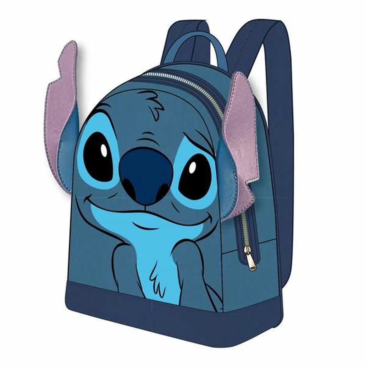 Stitch Kinder-Schulrucksack Dunkelblau