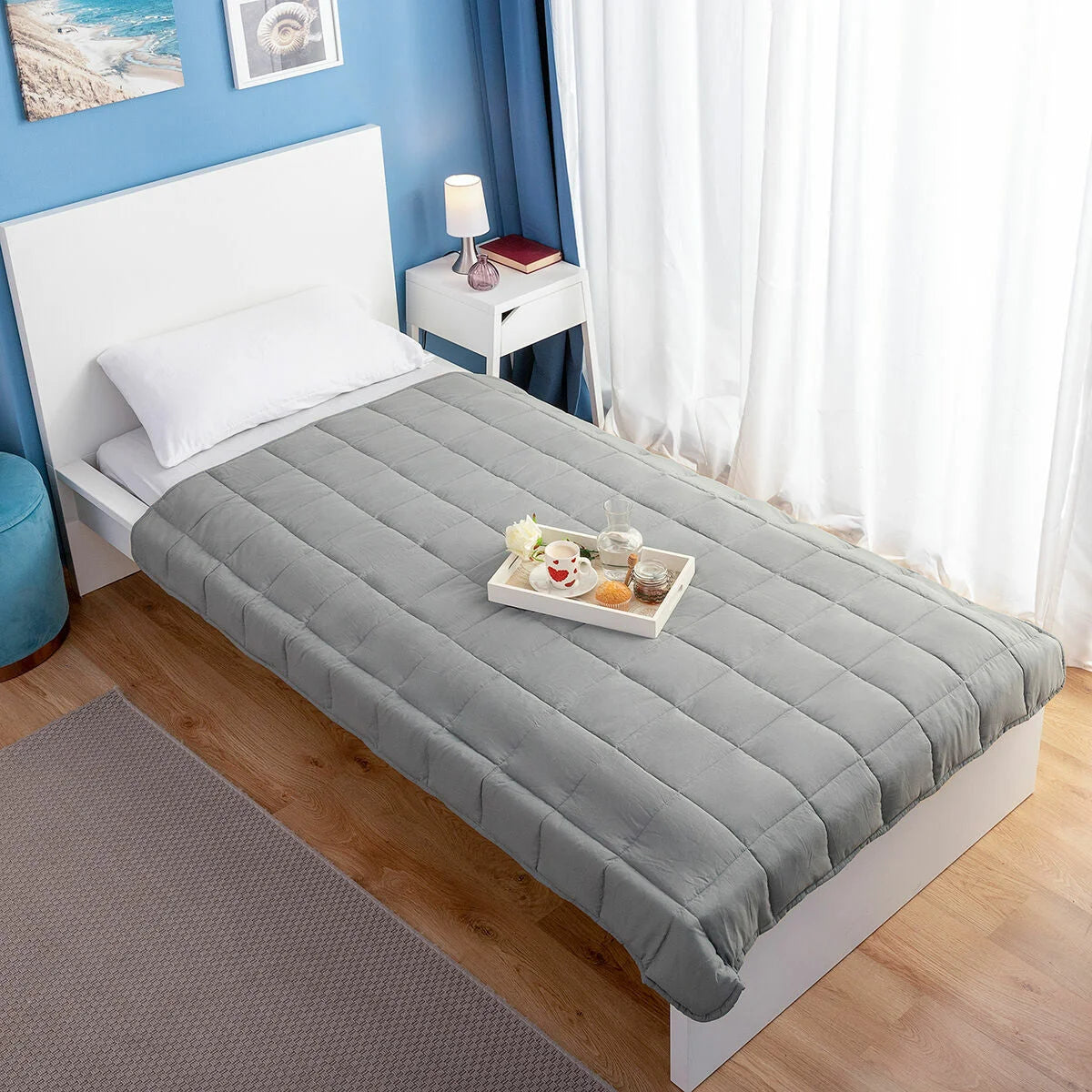 Sweikett Gewichtsdecke 120 × 180 cm, 7 kg – Produktansicht 5