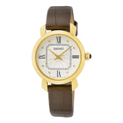Seiko SUR500P1 Damenuhr Gold/Braun 29,2 mm