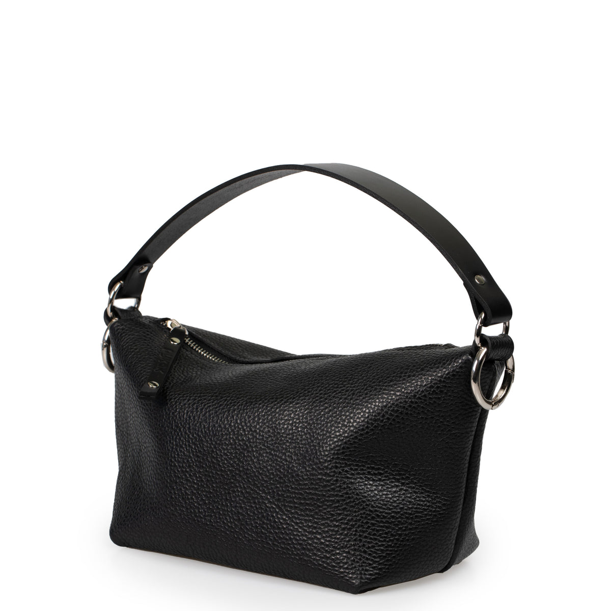 Weiche Leder-Baguette-Handtasche Selena – Produktansicht 4