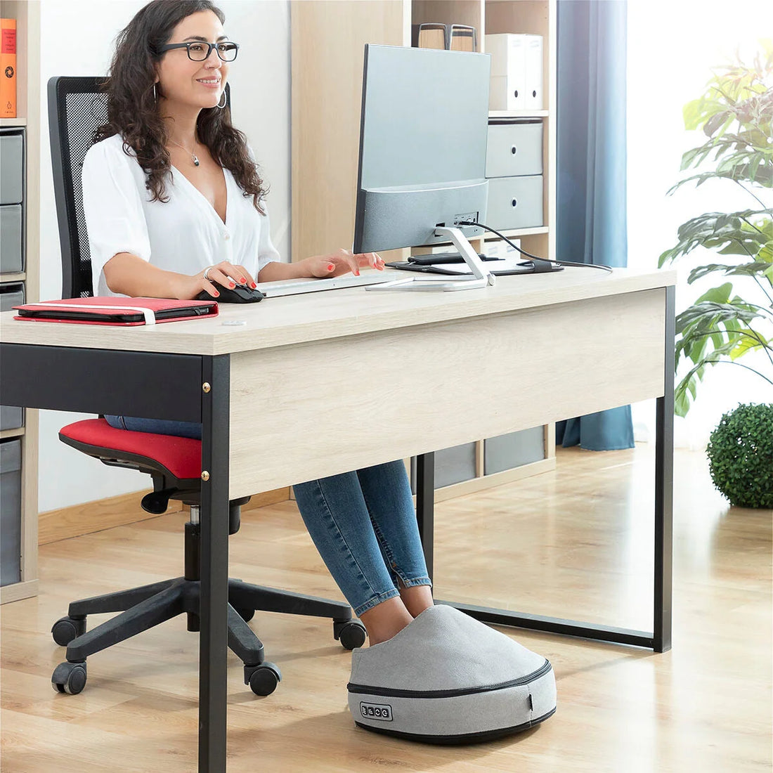 Futsa Shiatsu-Massagegerät 2 in 1 mit Wärmefunktion – Detailansicht 1