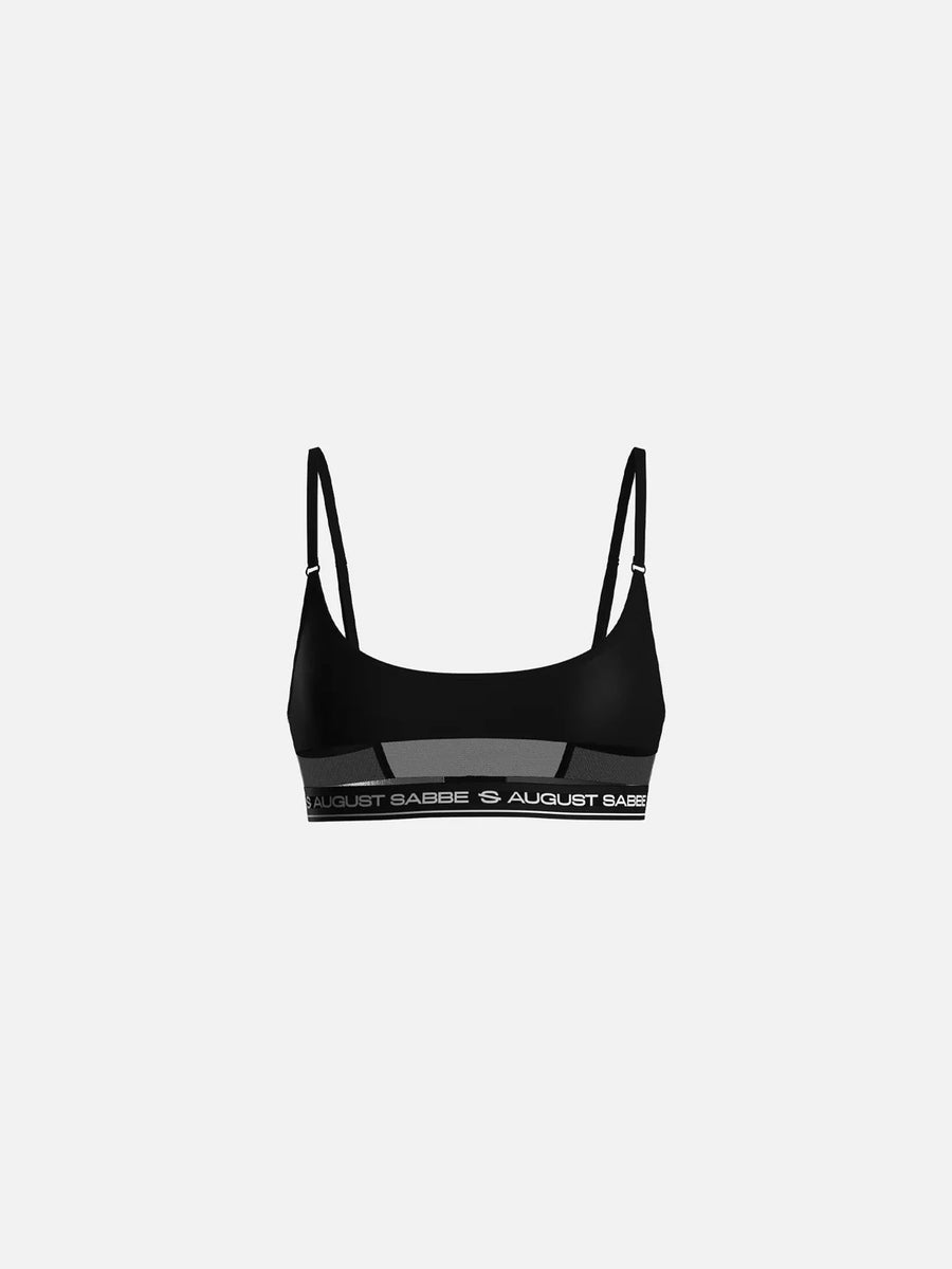 August Sabbe Signature Bralette 2er-Pack Schwarz