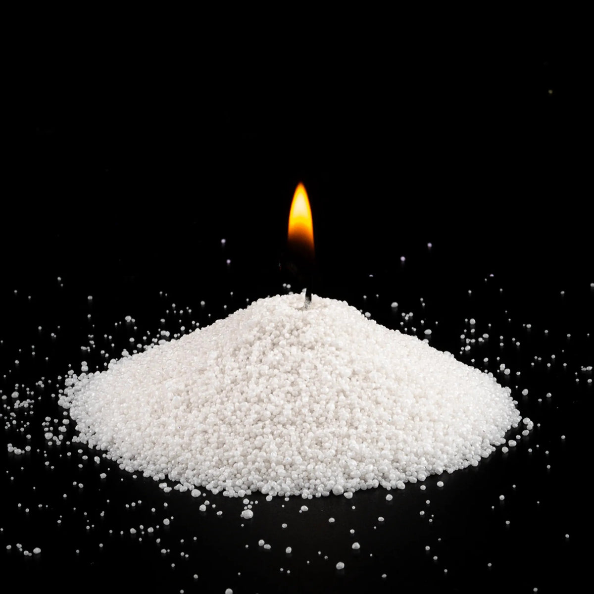 Duftfreies Kerzenpulver Silber Nachfüllung 1 kg – Produktansicht 3