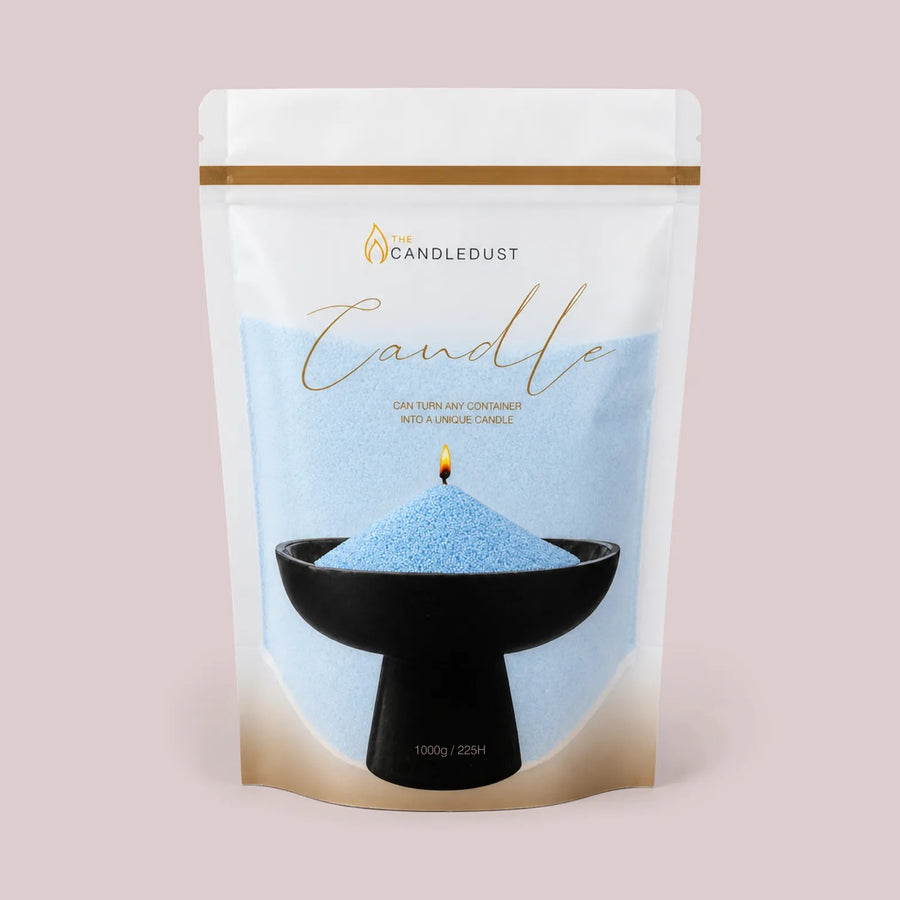 Duftfreies Kerzenpulver Himmelblau Nachfüllung 1 kg