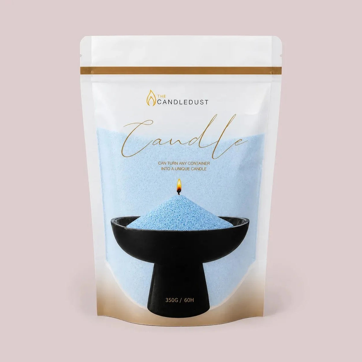 Duftfreies Kerzenpulver Himmelblau Nachfüllung 350 g
