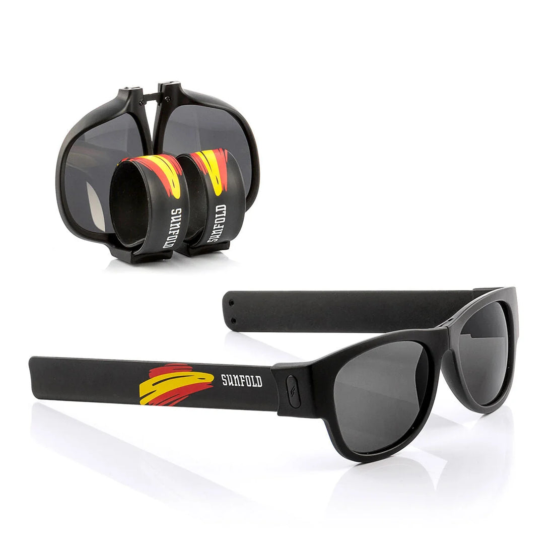 Sunfold Spain Falt-Sonnenbrille – Schwarz – Detailansicht 2