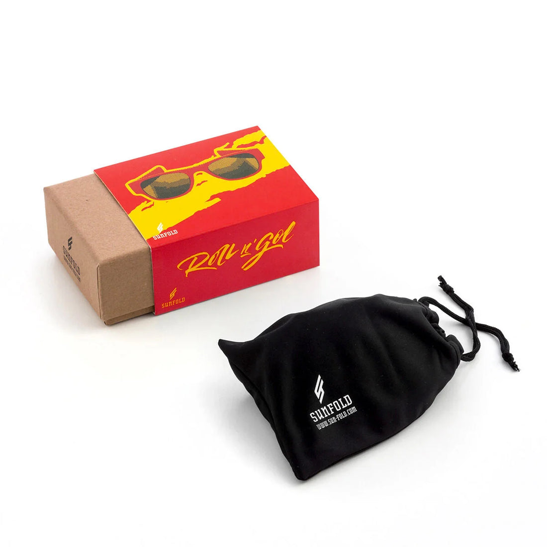Sunfold Spain Falt-Sonnenbrille – Rot – Detailansicht 5