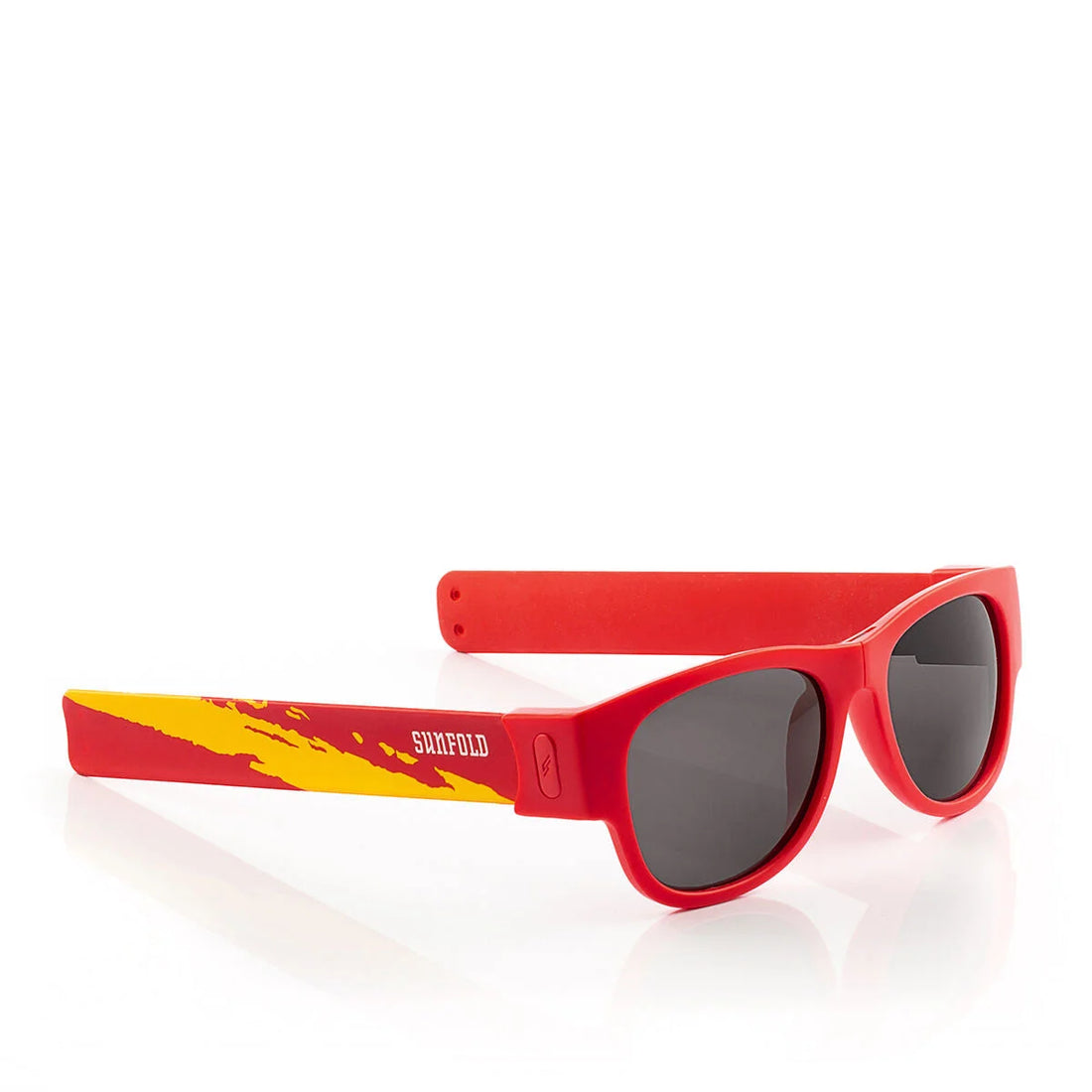 Sunfold Spain Falt-Sonnenbrille – Rot – Detailansicht 3