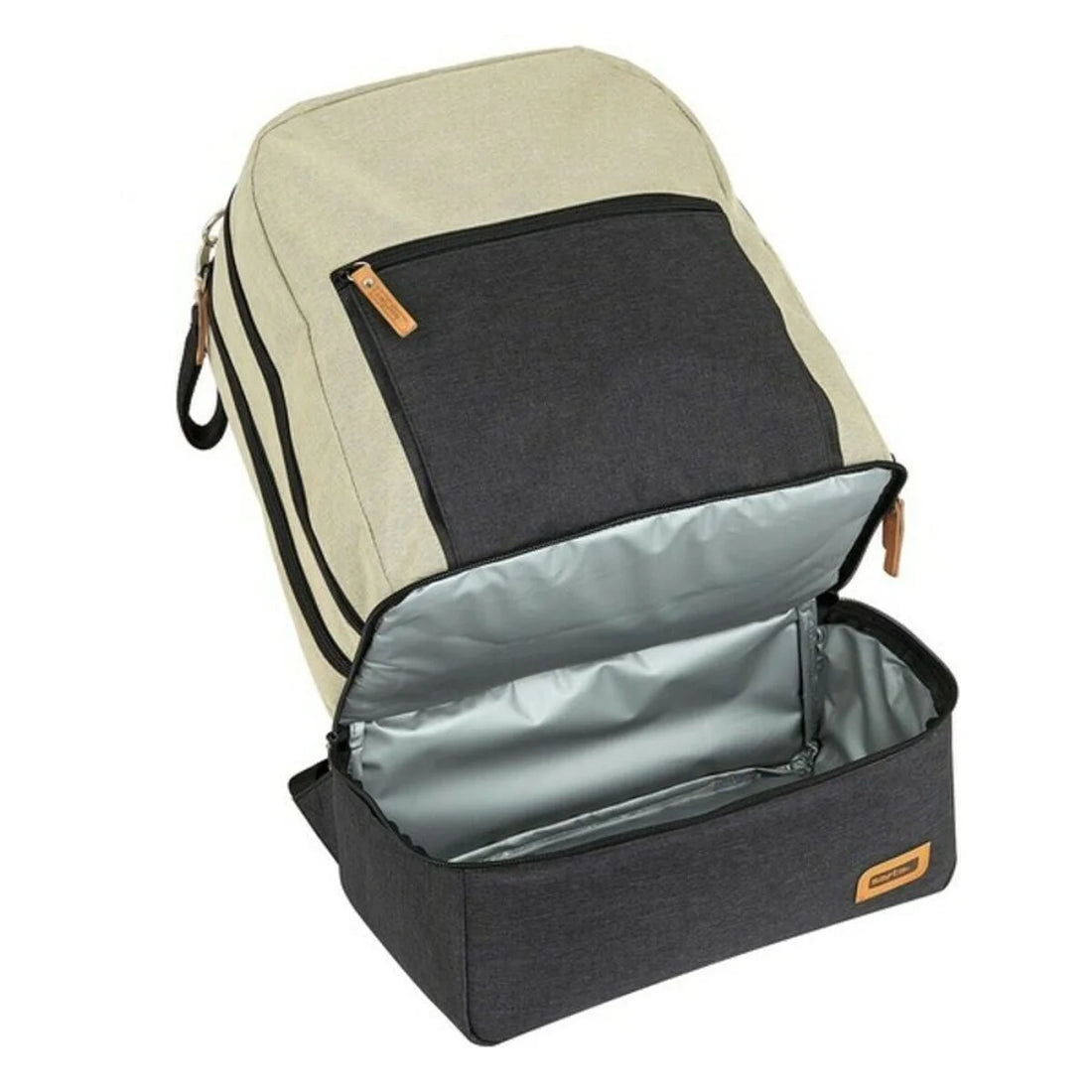 Safta M883 Sporttasche Beige/Dunkelgrau 15 L – Detailansicht 5