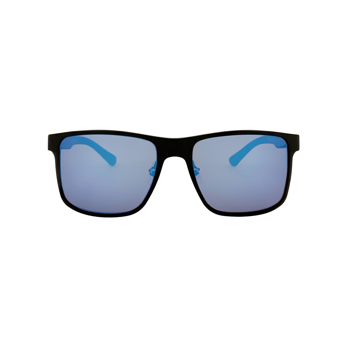 SU.VI Sonnenbrille 55031 in Frontansicht mit Gläserfarbe Blau verspiegelt