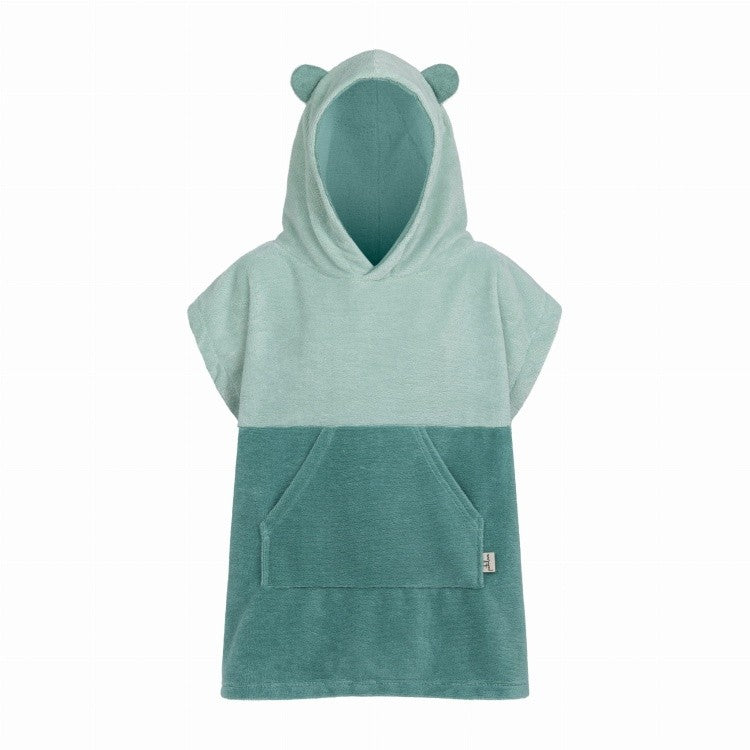 Surfbear Kinder-Badeponcho – Grün – Produktansicht 2