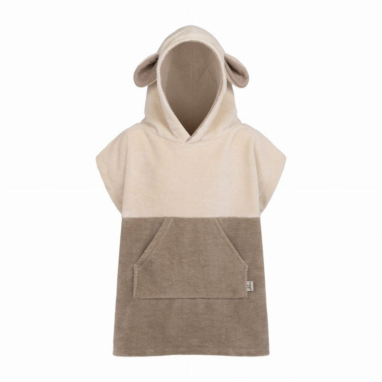 Surfsheep Kinder-Badeponcho – Beige – Produktansicht 2