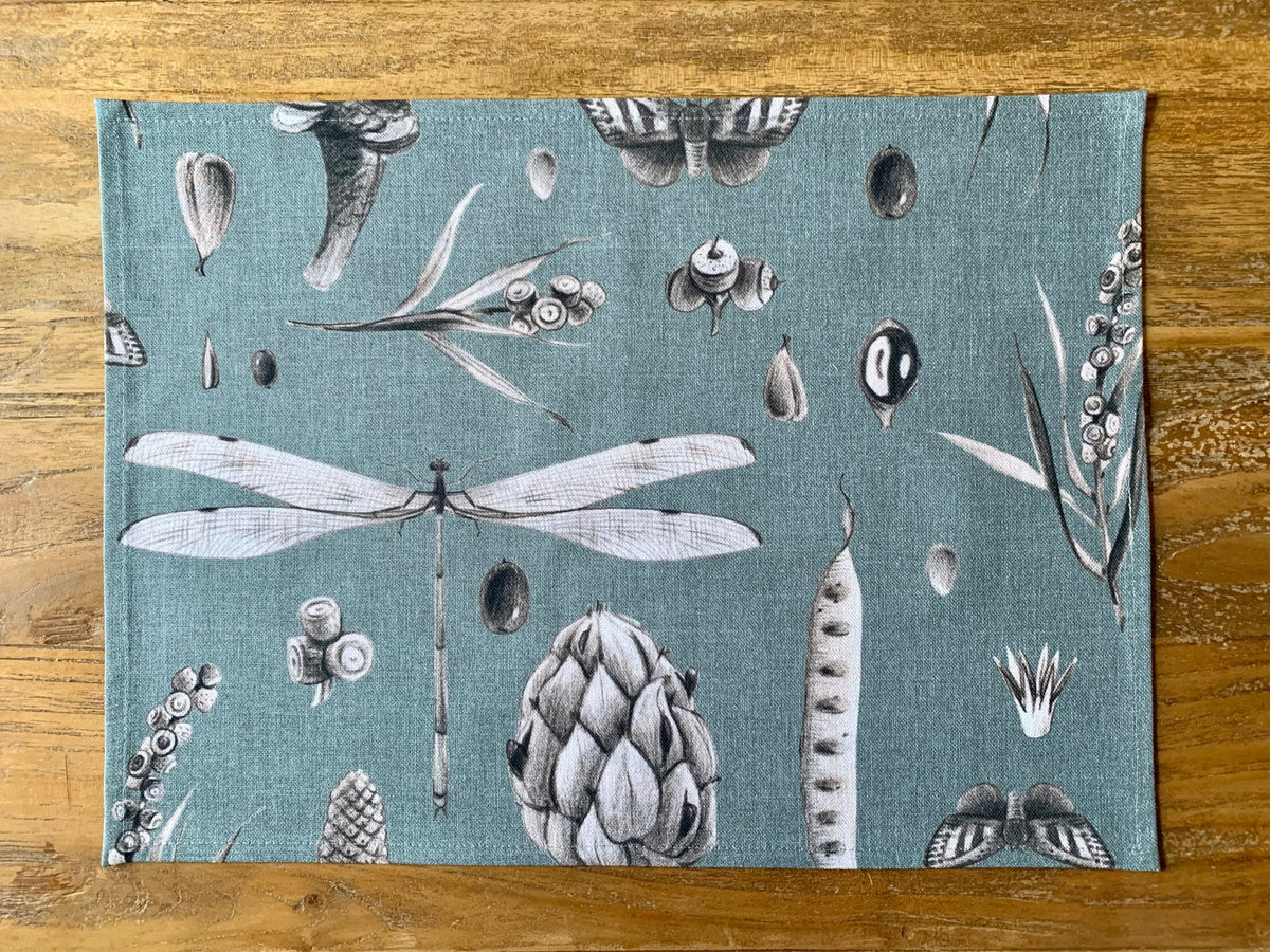 Tischset – Seeds Aqua – Produktansicht 2
