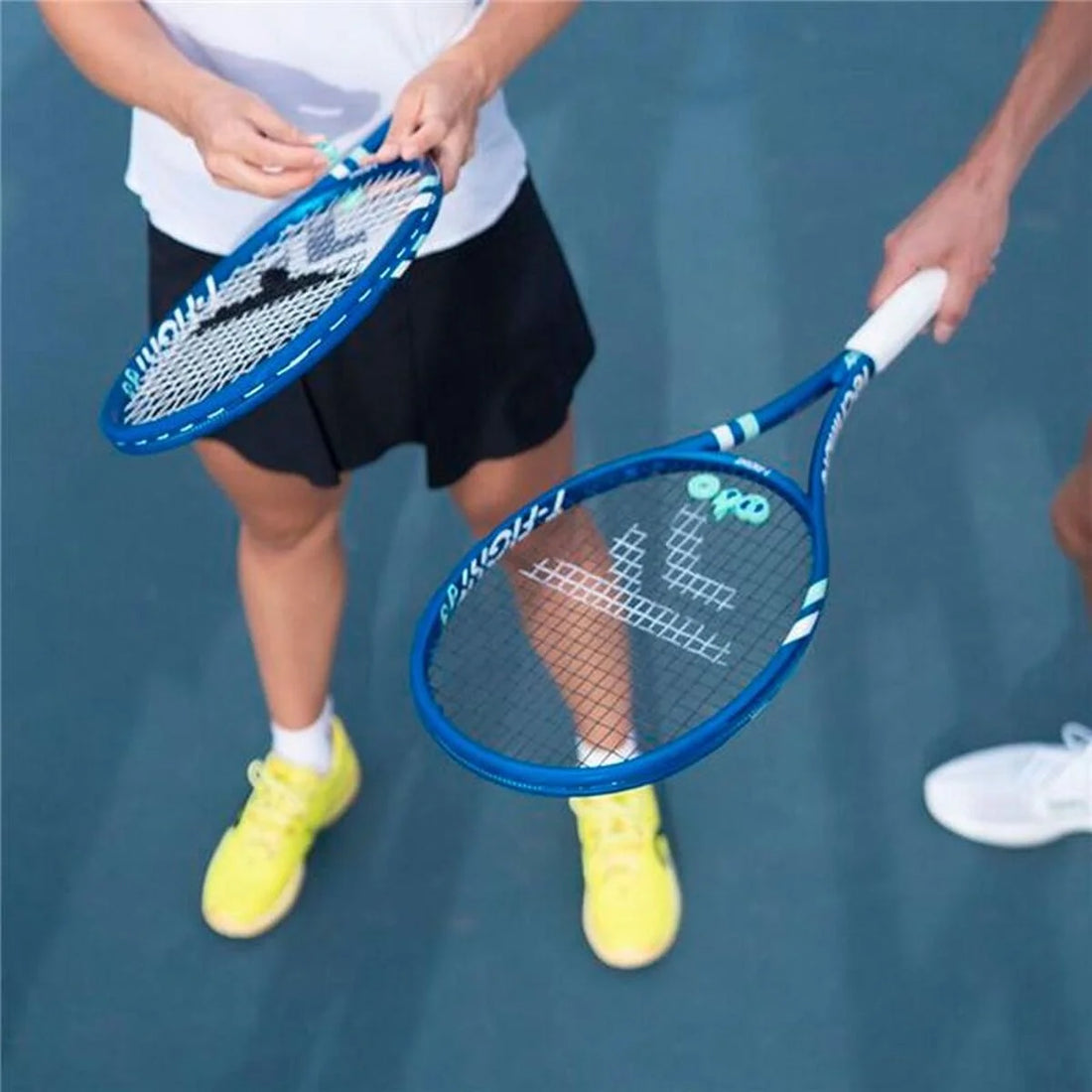 Tennis-Schwingungsdämpfer Tecnifibre Flame Damp 2er-Set – Detailansicht 1
