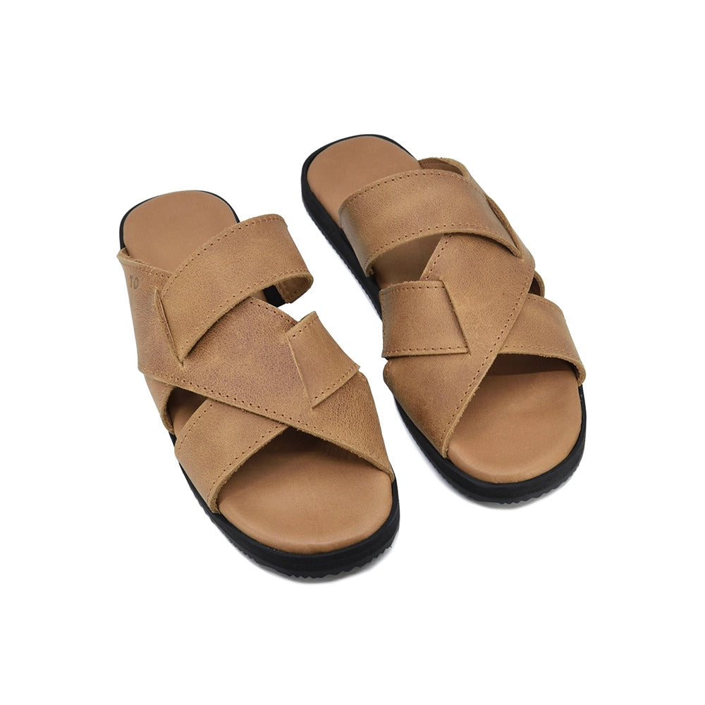 Helsinki Damen-Sandalen Braun – Produktansicht 2