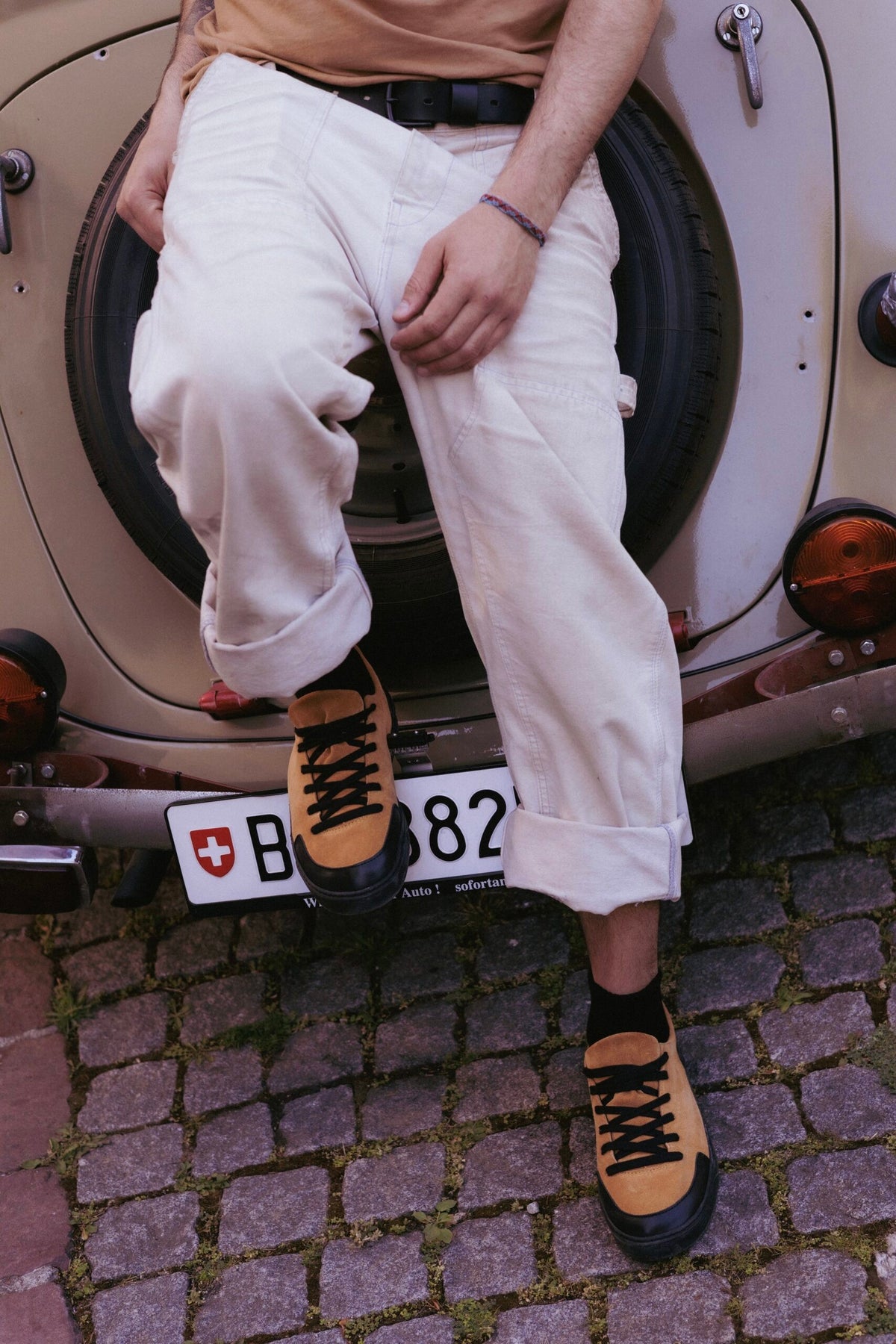 TOKU Portland Sneaker Senfgelb – Produktansicht 5