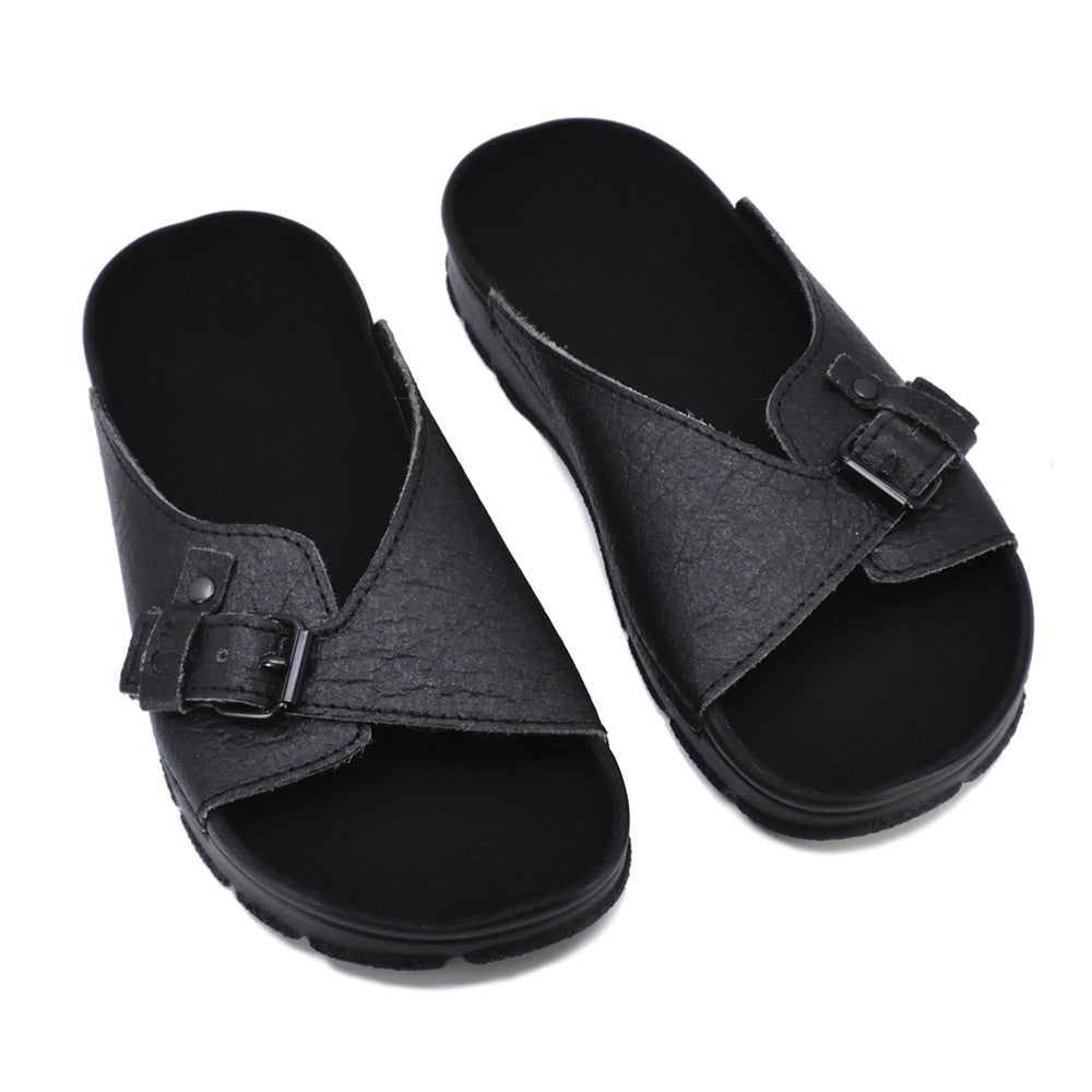 TOKU Rome Vegan Sandalen – Schwarz – Produktansicht 2