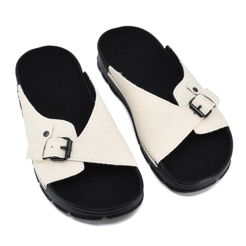 TOKU Rome Vegan Sandalen – Weiß – Produktansicht 2