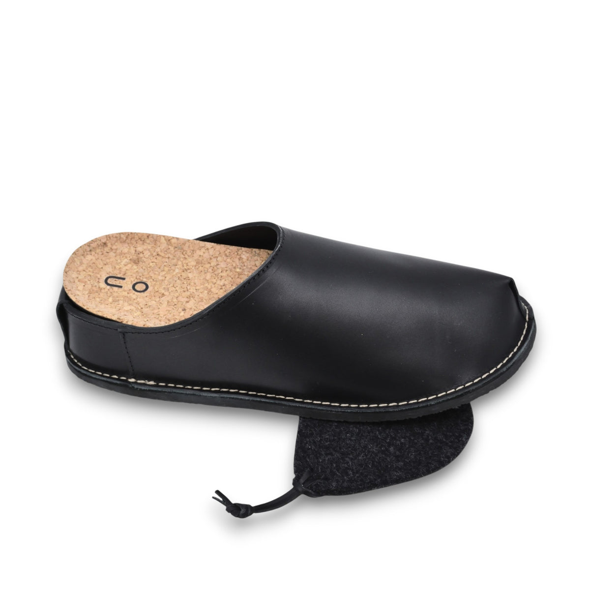 TOKU Tokyo Unisex-Schlupfschuhe – Schwarz – Produktansicht 4