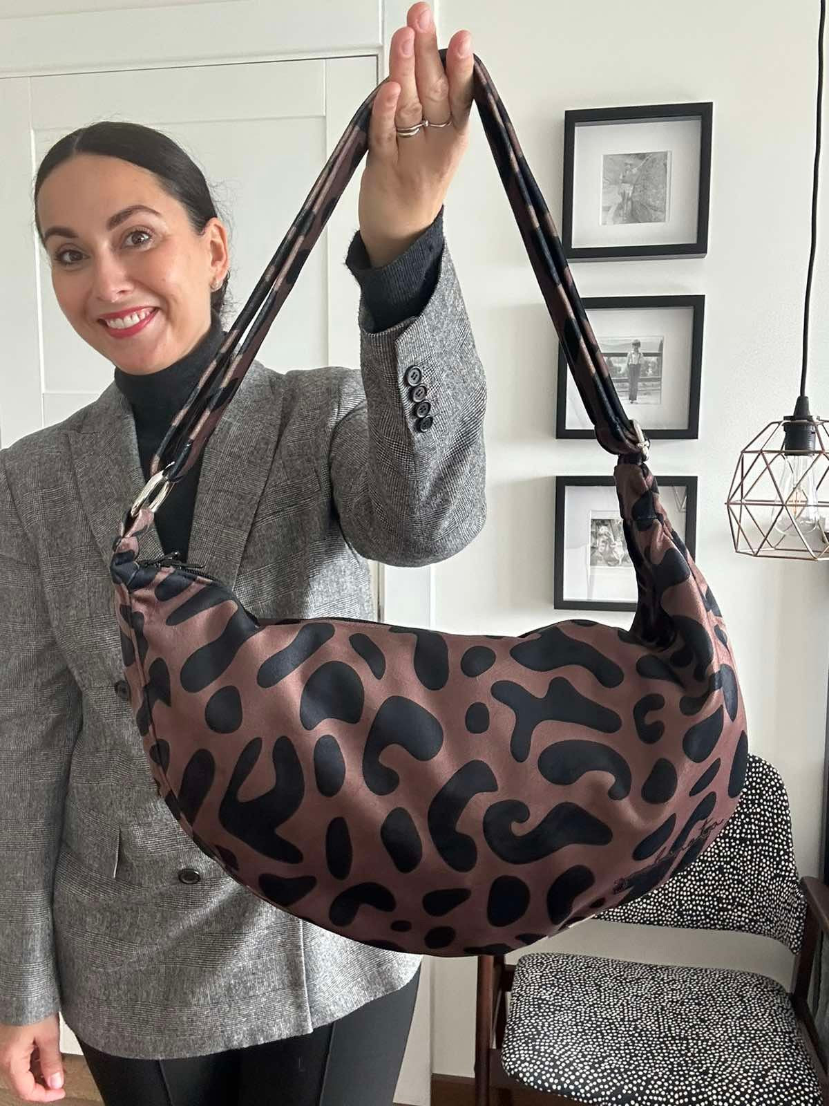 Hobo-Handtasche – Classic Leopard – Produktansicht 2