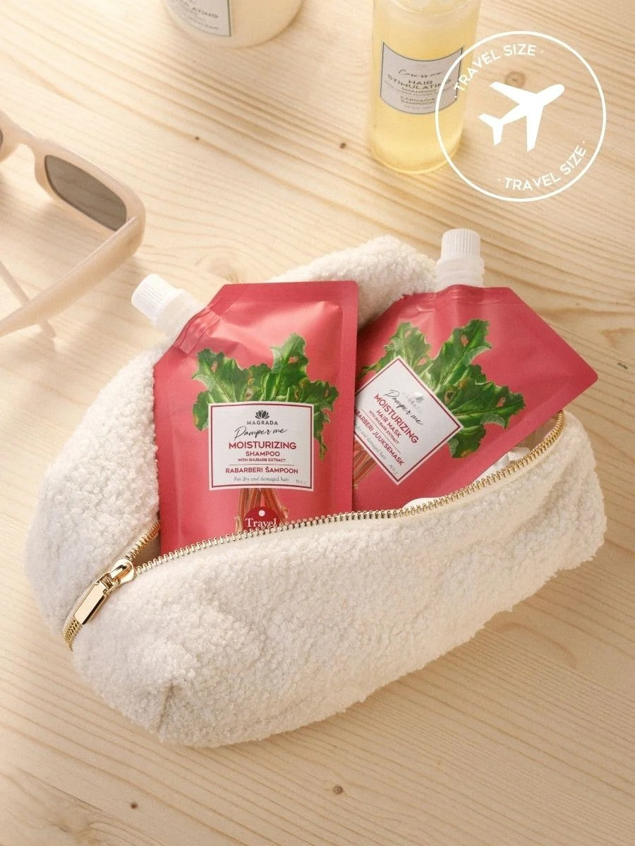 Rhabarber-Shampoo mit Aloe-Extrakt, Reisegröße 100 ml – Produktansicht 2