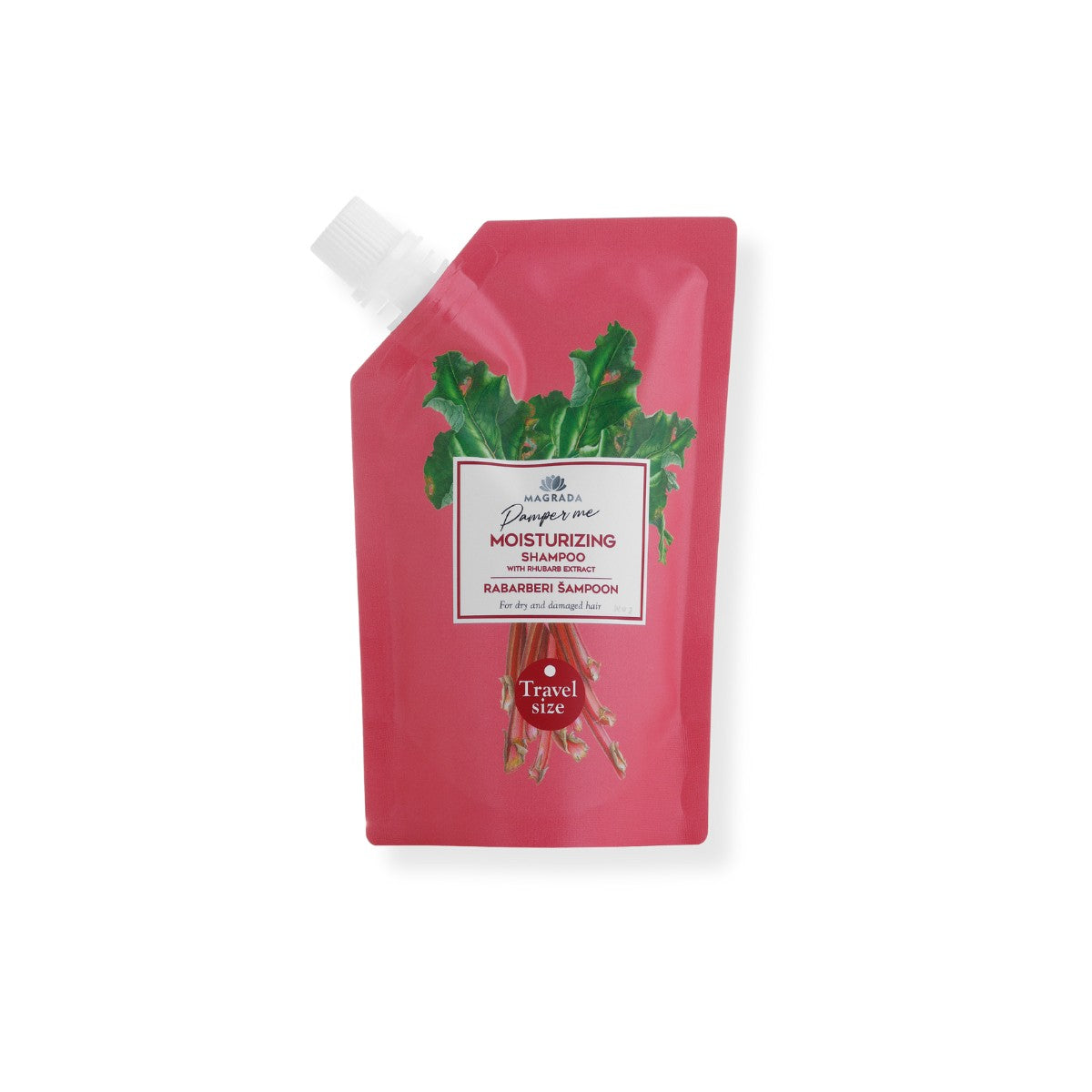 Rhabarber-Shampoo mit Aloe-Extrakt, Reisegröße 100 ml – Produktansicht 3