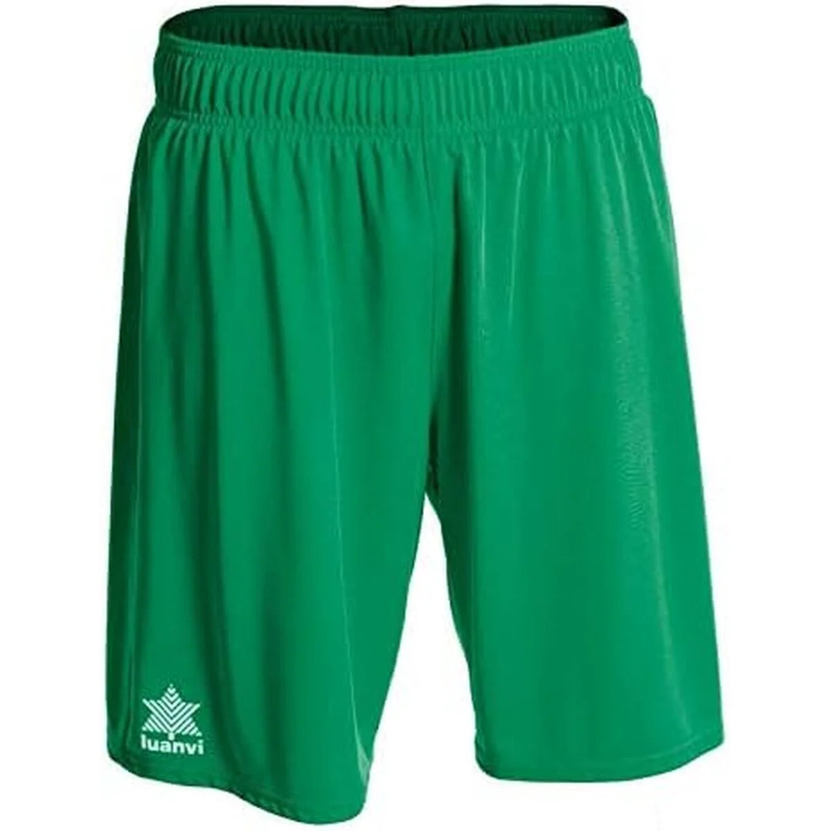 Grüne Luanvi Bermuda Pol Fußballshorts in Größe XXL