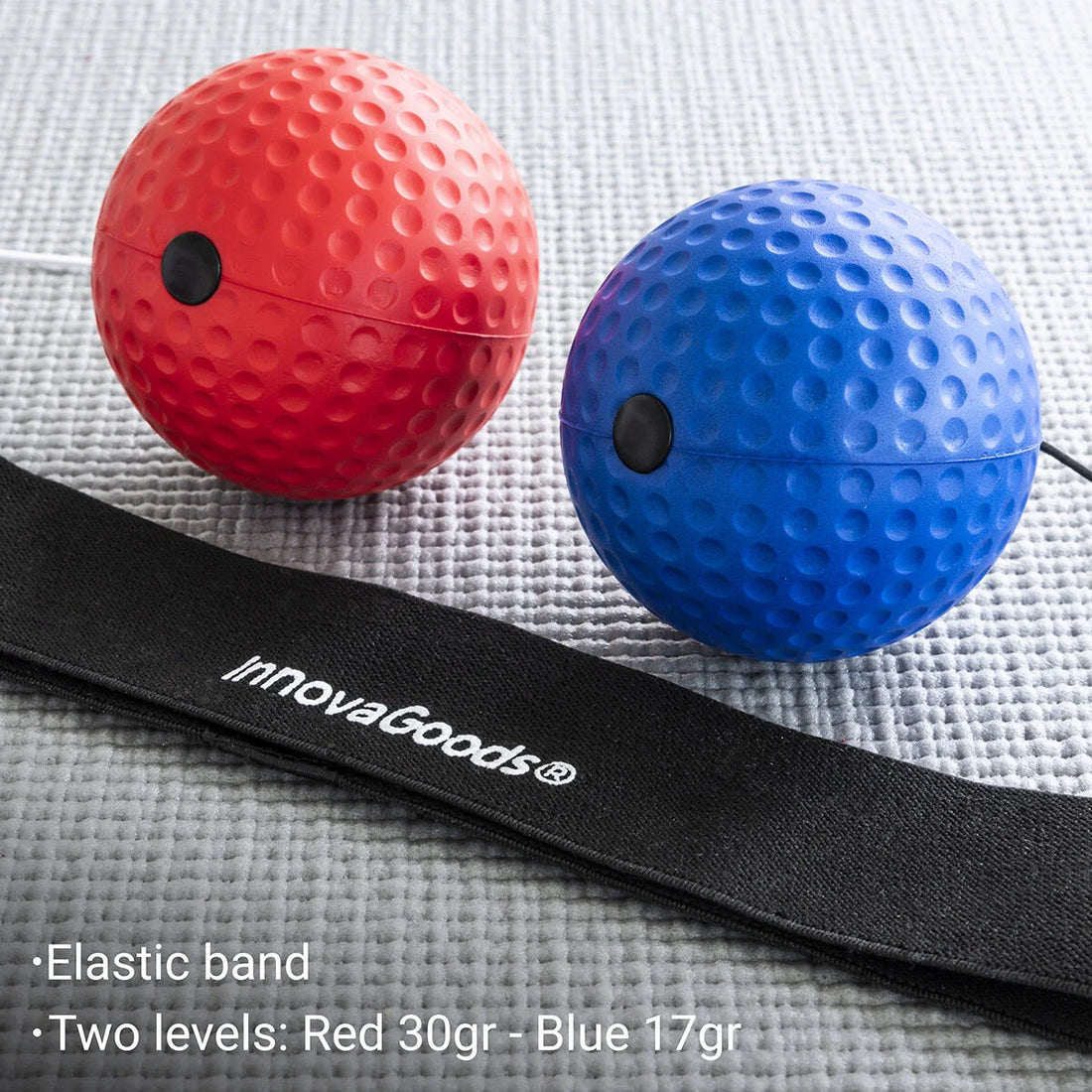 Reflexball-Trainingsset Balxing mit 2 Bällen – Detailansicht 1