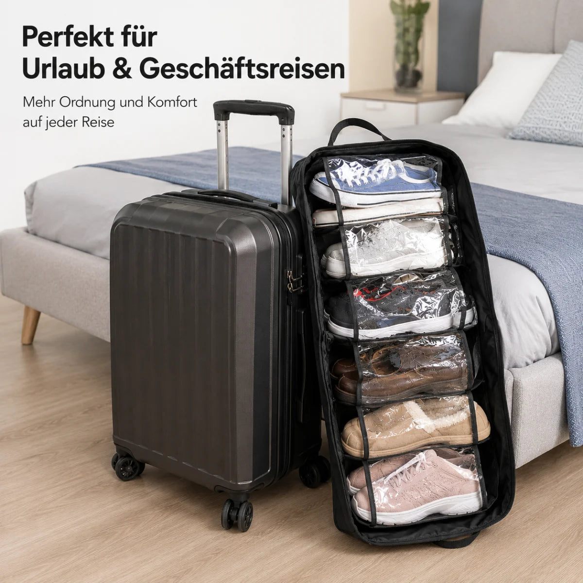 Schuh-Organizer für bis zu 12 Schuhe – Produktansicht 4