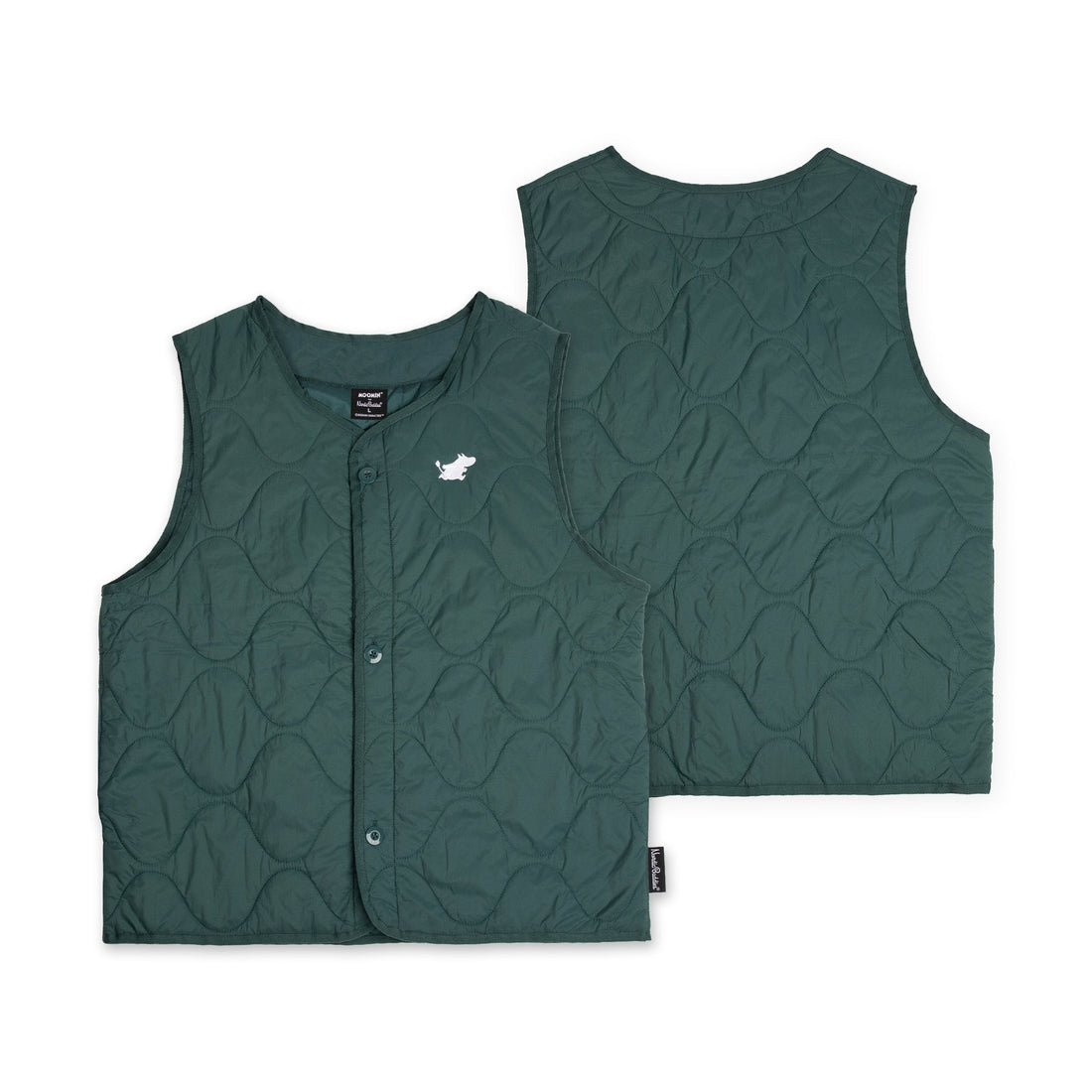 Unisex – Weste Grün Moomin Classics – Detailansicht 4