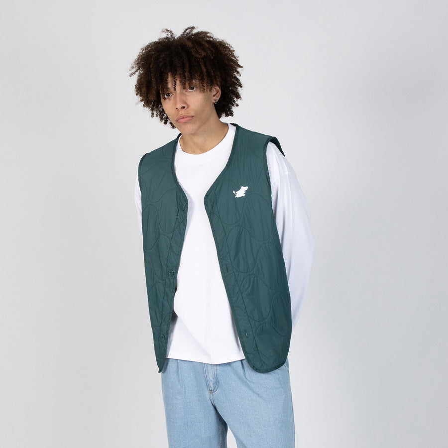 Unisex – Weste Grün Moomin Classics