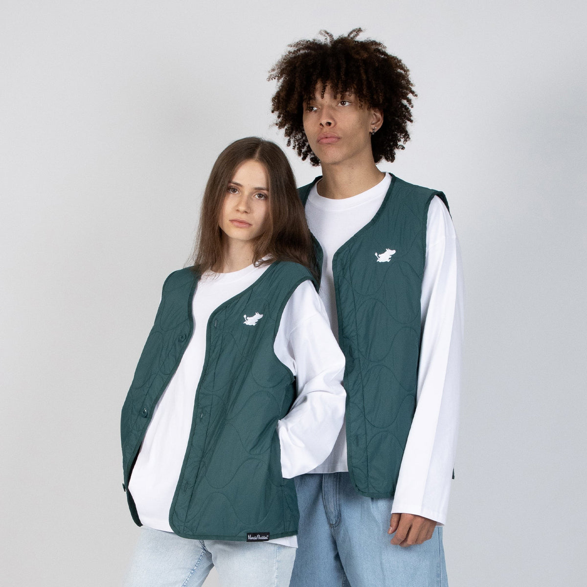 Unisex – Weste Grün Moomin Classics – Produktansicht 2