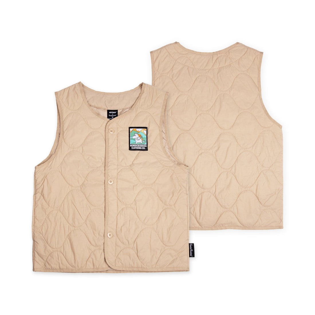 Unisex – Weste Moomintroll Adventure – Detailansicht 2