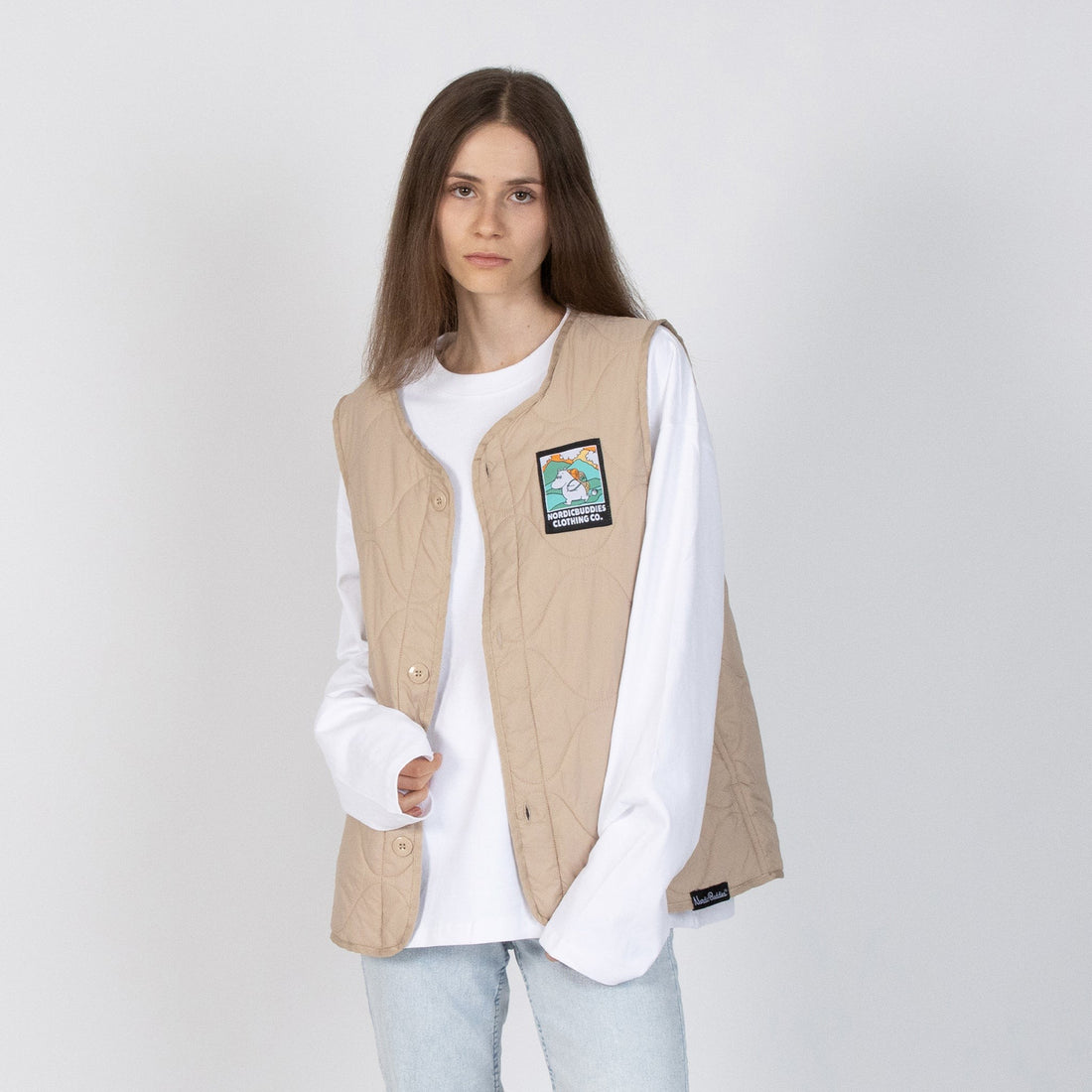 Unisex – Weste Moomintroll Adventure – Detailansicht 1