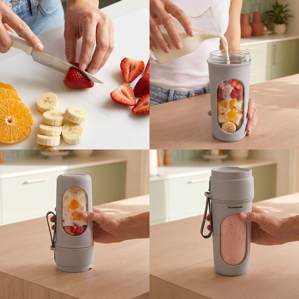 Trabgarer Standmixer mit Akku Wellsy – Produktansicht 5
