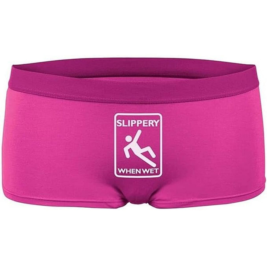 Funny Hipsters Damen-Slip Rosa Einheitsgröße
