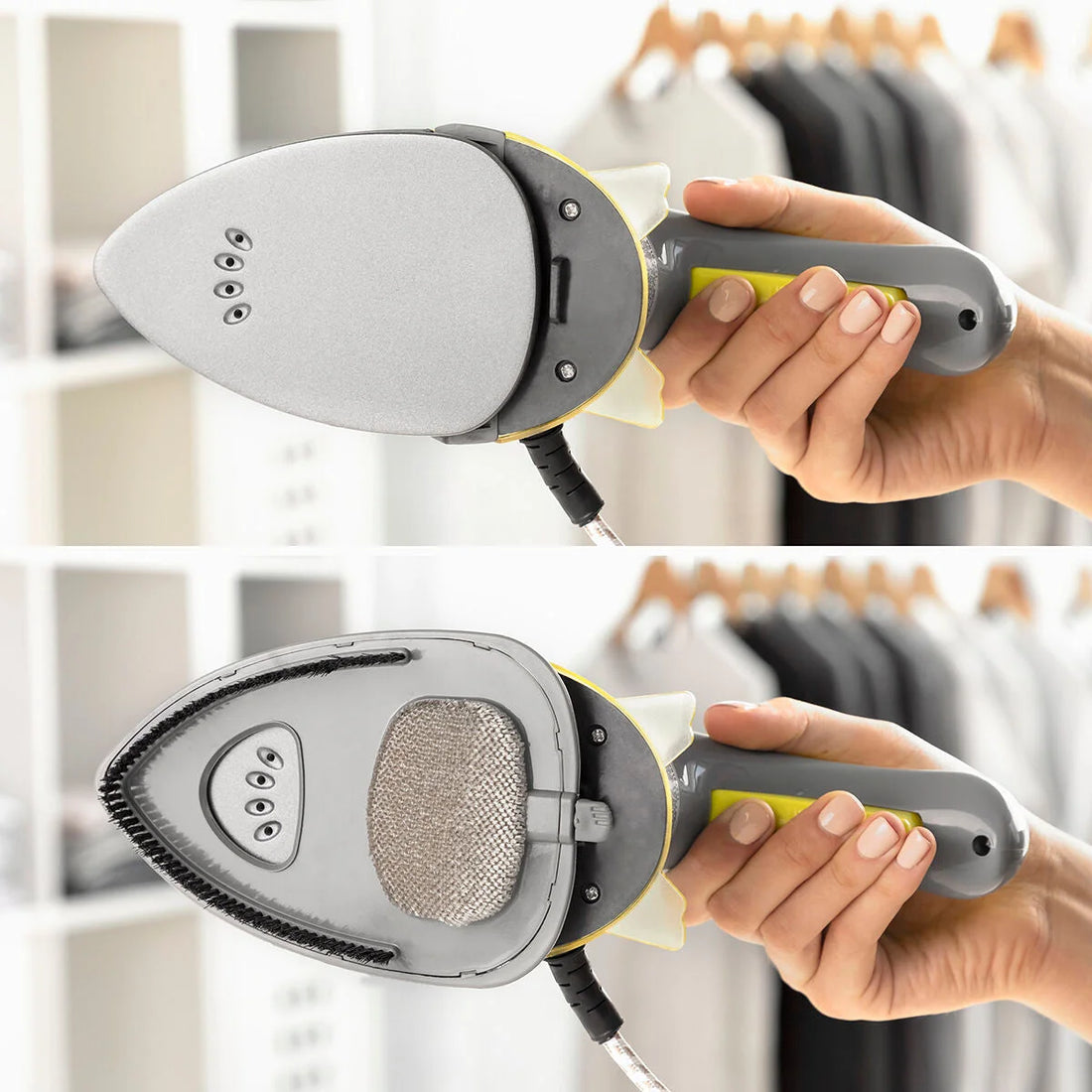 Velyron Mini-Dampfbügeleisen 2-in-1, 800 W – Detailansicht 3