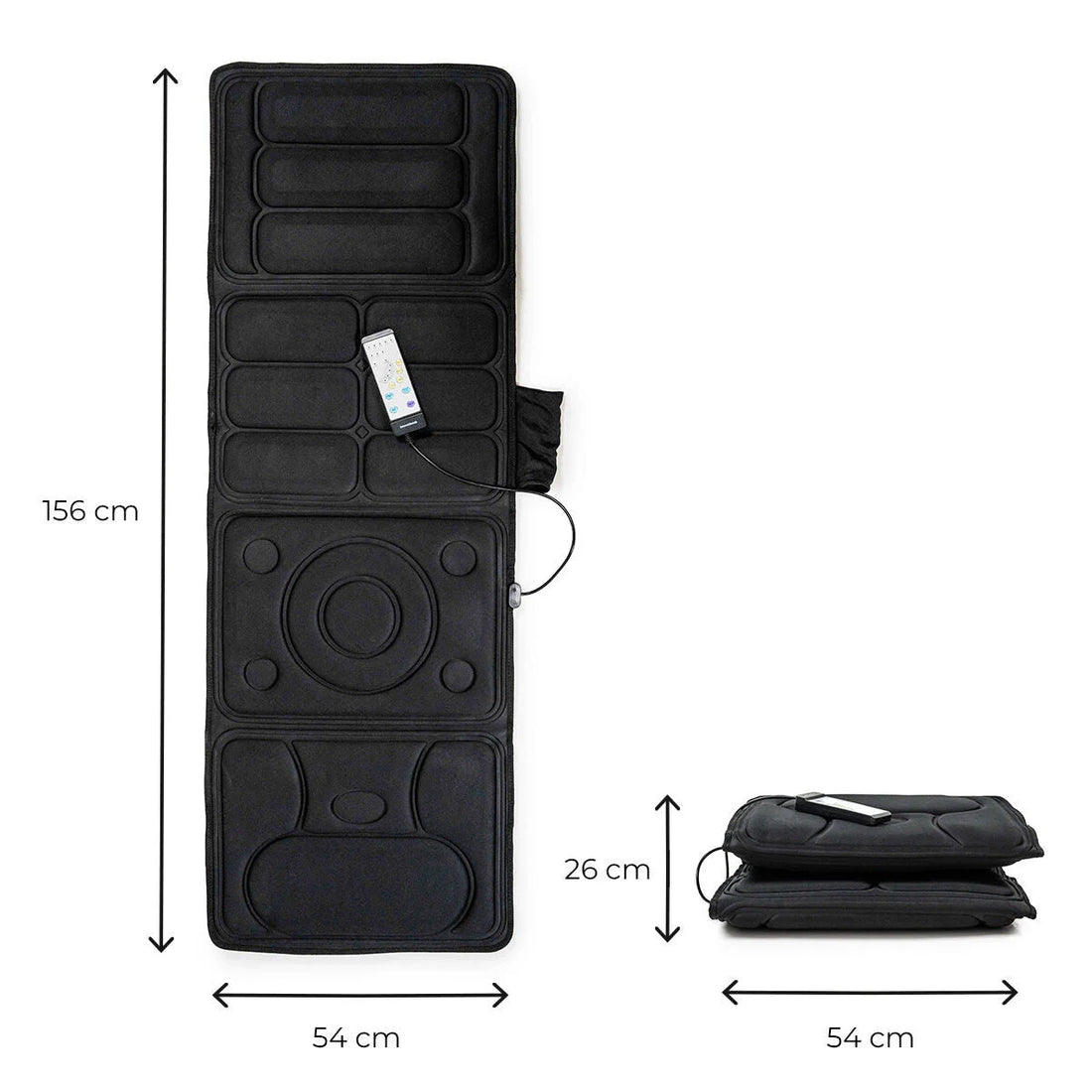 Vhemat Vibrations-Massagematte mit Wärme – Detailansicht 3