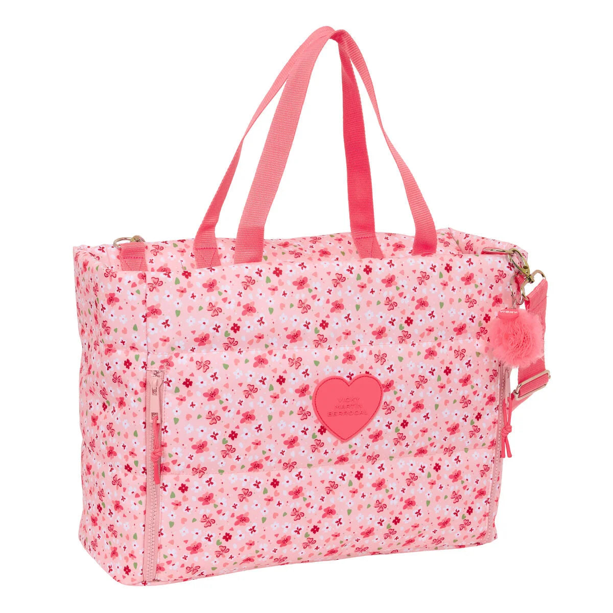 Vicky Martín Berrocal In Bloom Shopper in Rosa von vorn