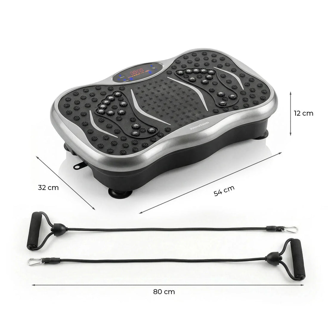Vivflow Vibrationsplattform mit Bändern und Fernbedienung – Detailansicht 4