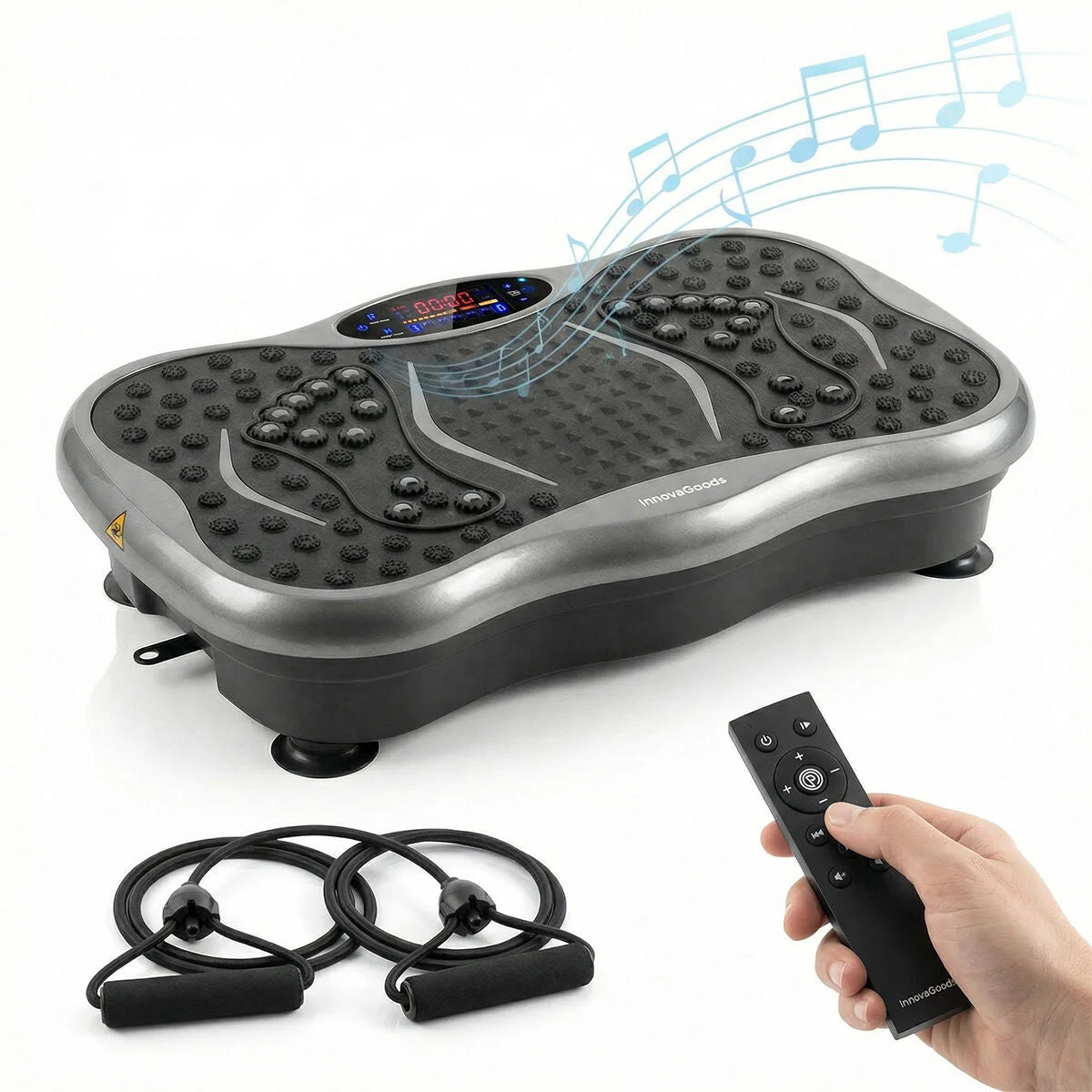 Vivflow Vibrationsplattform mit Bändern und Fernbedienung – Produktansicht 5