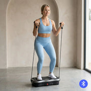 Vivflow Vibrationsplattform mit Bändern und Fernbedienung