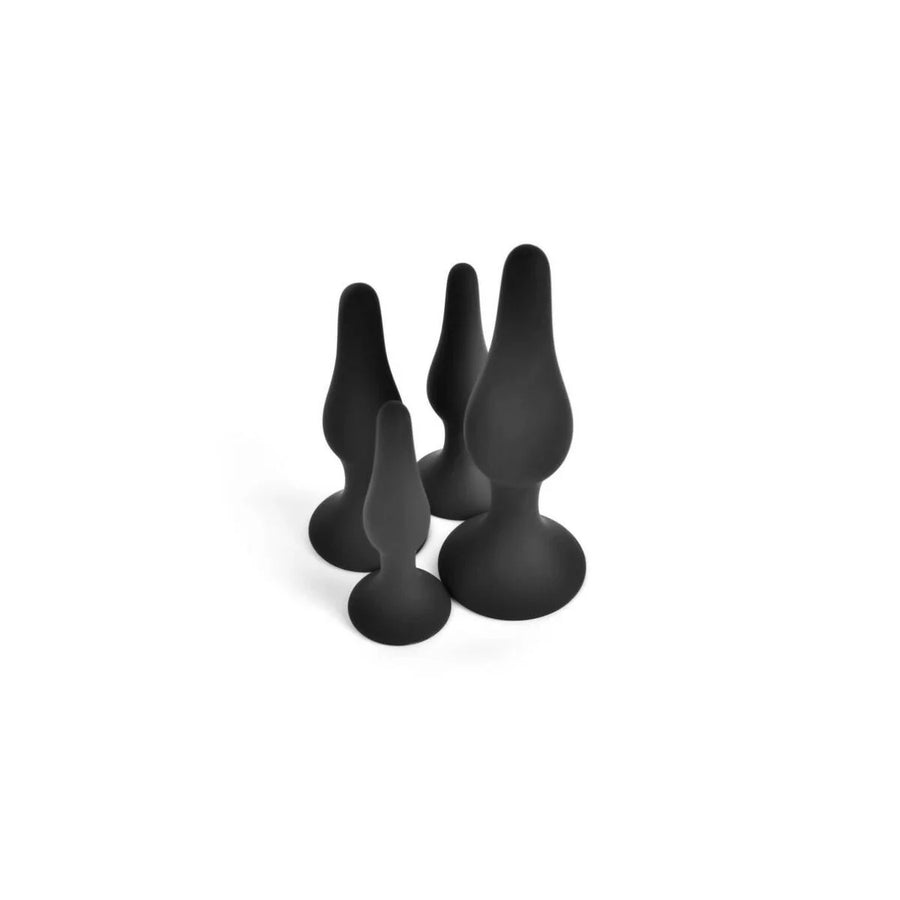 Analplug-Set VSCNOVELTY Silikon 4-teilig