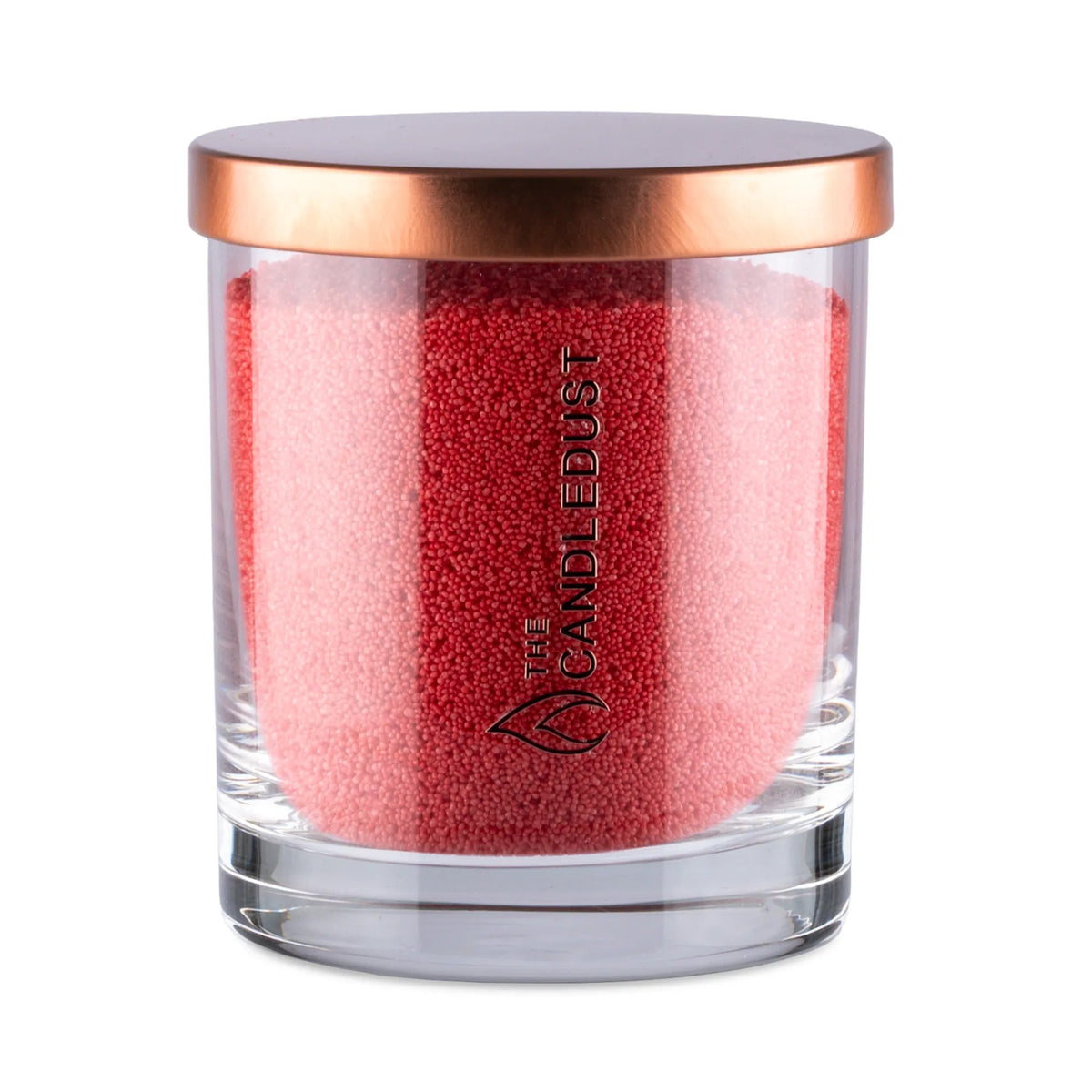 Warm Duftfreies Farbtrio, Rot, Peach, Sangria, 3 × 160 g Kerzen – Produktansicht 2